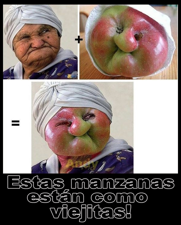 Meme Manzanas viejitas